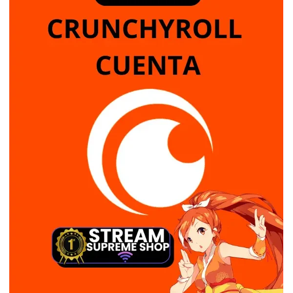 Perfil CRUNCHYROLL 1 mes Compra solo saldo